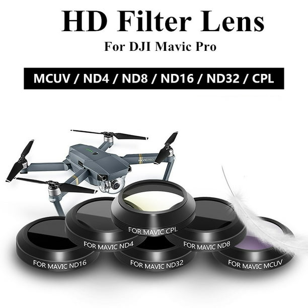 For DJI Mavic Pro Quadcopter Camera Filter MCUV/CPL/ND4/ND8/ND16/ND32 Lens Cover For DJI Mavic Pro Quadcopter Camera Filter MCUV/CPL/ND4/ND8/ND16/ND32 Lens Cover